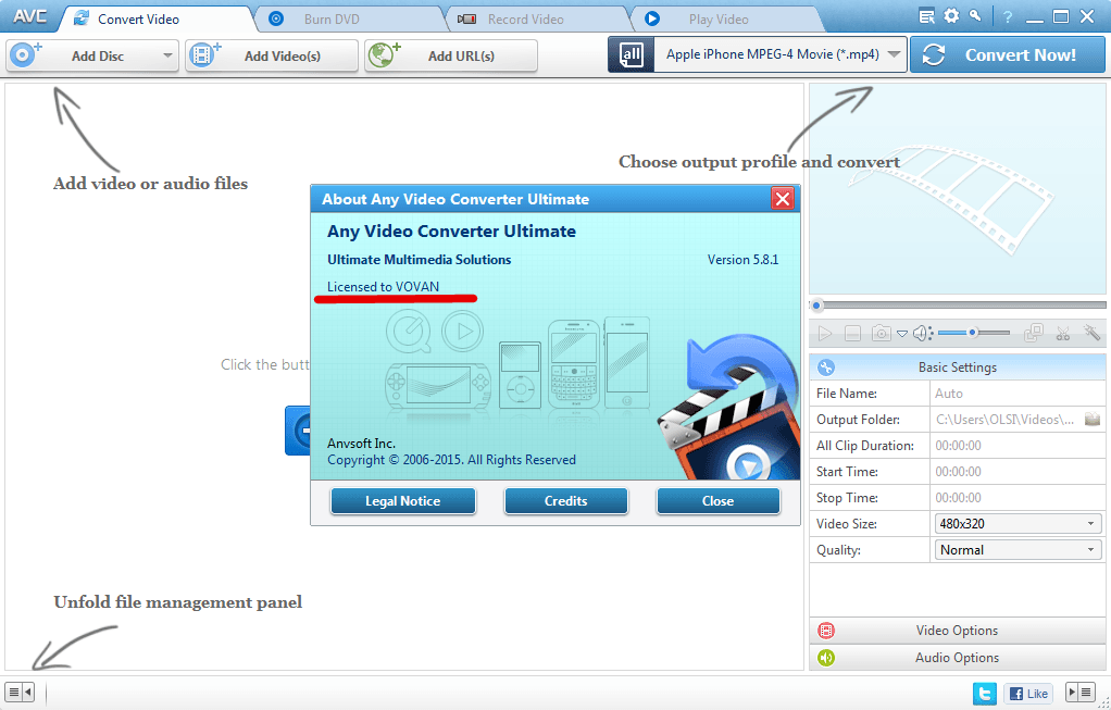 any video converter ultimate 6.2 3 serial key